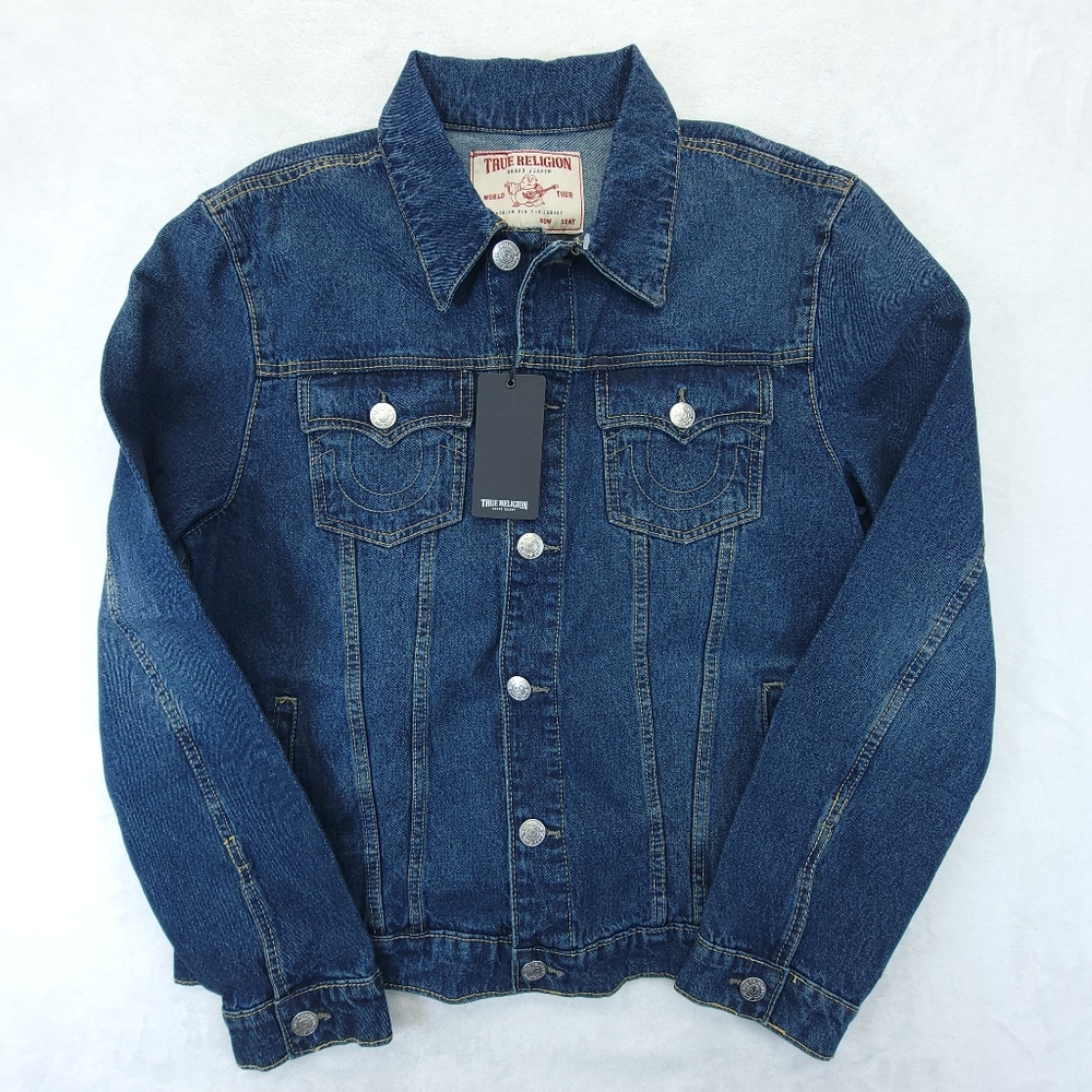 True Religion Blue Denim Jacket
